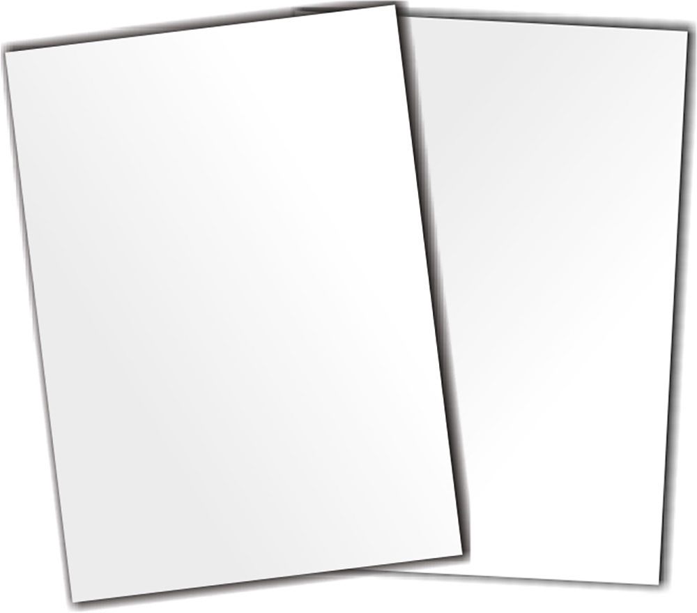 232843-EC Blok za bilješke 7x13 cm bianco 50L