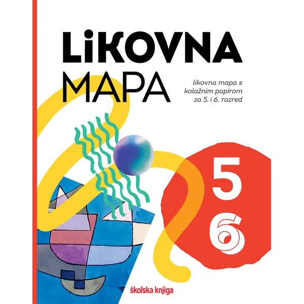 238419-EC Mapa za likovni odgoj ŠK s kolaž pap. UMJETNOST I JA 5-6 P1/10/400