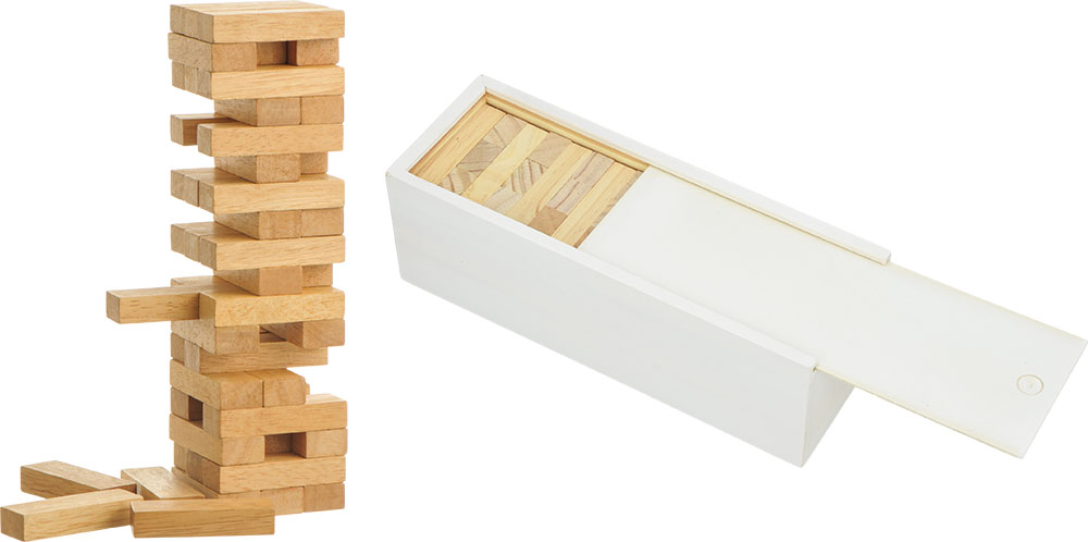240433-EC Igra društvena Tower Jenga u drvenoj kutiji 25x8,8x8,2cm