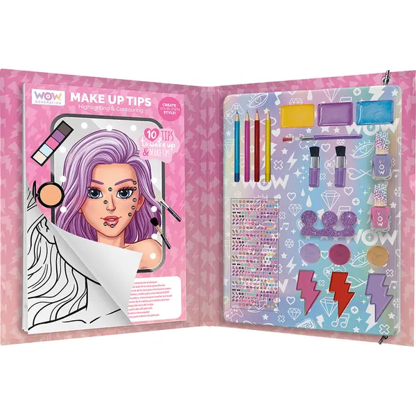 246961-EC Set knjiga šminke WOW Generation Make up and Color, P6/12