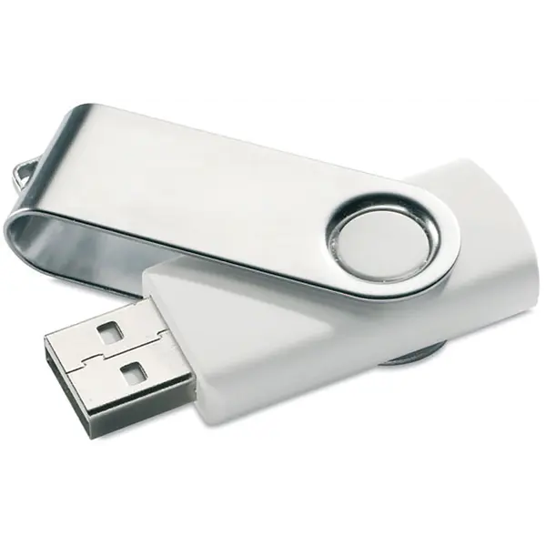 239646-EC Memori stick USB 64GB Twister 3.0 bijeli u kartonskoj kutijici
