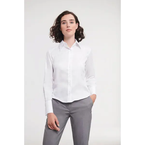 239916-EC Košulja Russell ženska TAILORED ULTIMATE 956F NON IRON bijela dugi rukav M