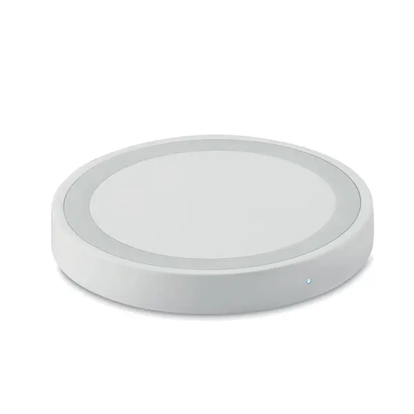 240015-EC Punjač Plato Wirelles za bežično punjenje bijeli okrugli  fi7x1 cm DC5V/1A, 10W