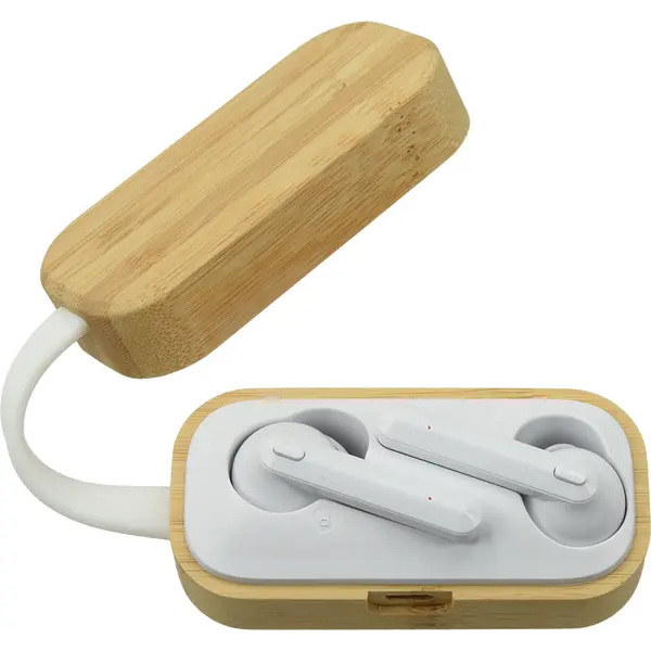240359-EC Slušalice bežične EKO BUG Bluetooth od bambusa i ABS plastike P1/200