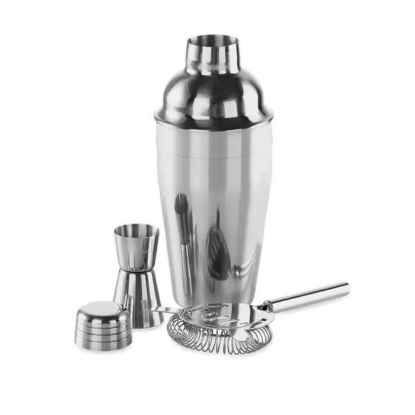 244997-EC Set shaker za koktele s dodacima Fizz 500ml od nehrđajućeg čelika, P10