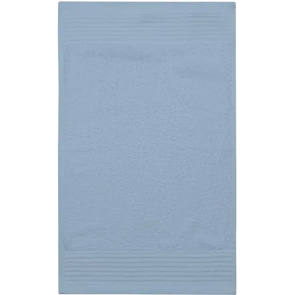 246272-EC Ručnik THE ONE Guest 30x50 pamučni s bordurom  svj.plavi light blue 500 g