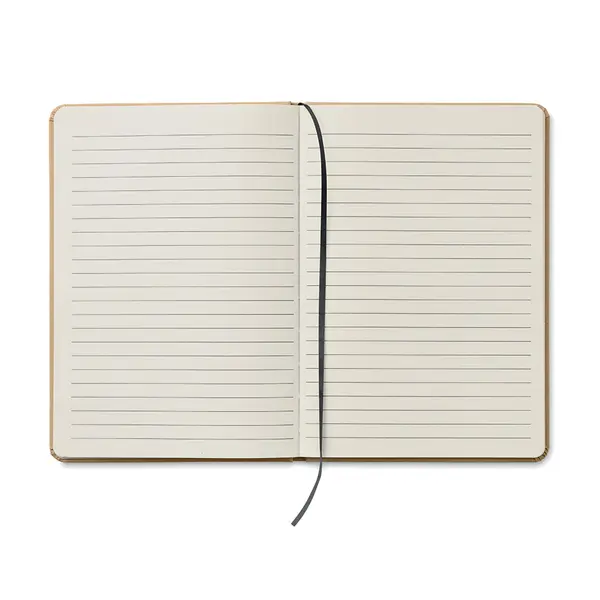 246370-EC Notes A5 Caratil  natur korice s crnom el. trakom i kem.ol.