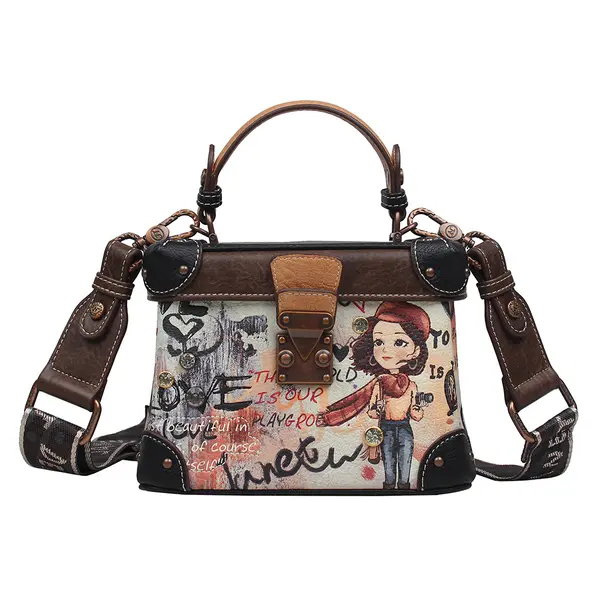 246713-EC Torba fashion Janet Art Gallery FW25 17,5x9x13 cm J-137 P30