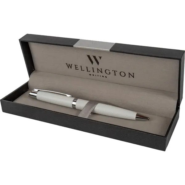 247557-EC Set pisaći Wellington Liberty ol.kem. bijela u poklon kutiji