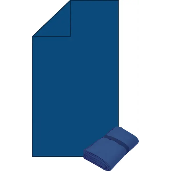 247679-EC Ručnik Active mikrofibra L 70 x 140 cm t.plavi P1/50