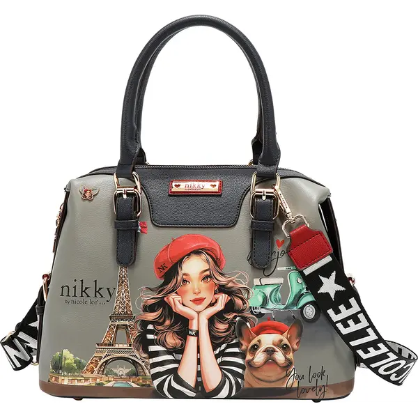 246780-EC Torba fashion NIKKY Eiffel Dreams FW25 26,5x20x9,5 cm NK13001 P12