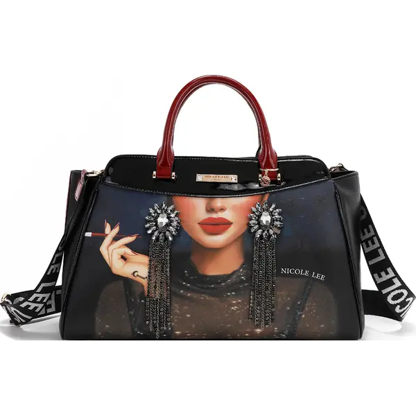 246815-EC Torba fashion NICOLE LEE SLB FW25 38x16,5x15 cm SLB17209 P12