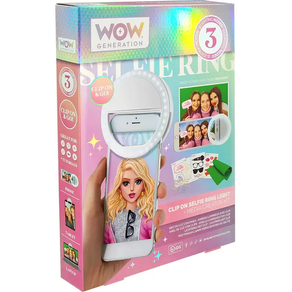 246949-EC Set za slikanje + ring light WOW Generation s rekvizitima P12