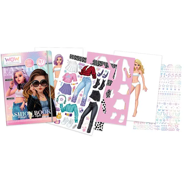 246958-EC Set kreativni za dizajniranje WOW Generation Fashion Book, P6
