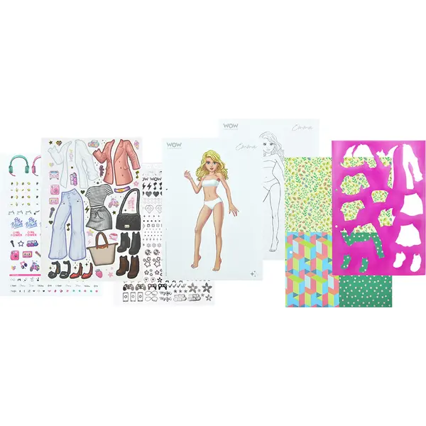 246958-EC Set kreativni za dizajniranje WOW Generation Fashion Book, P6