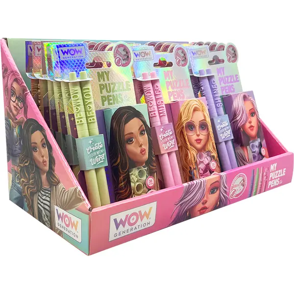 246971-EC Set ol.kem x2 + 70 slova WOW Generation Puzzle Pen sort, P18/36