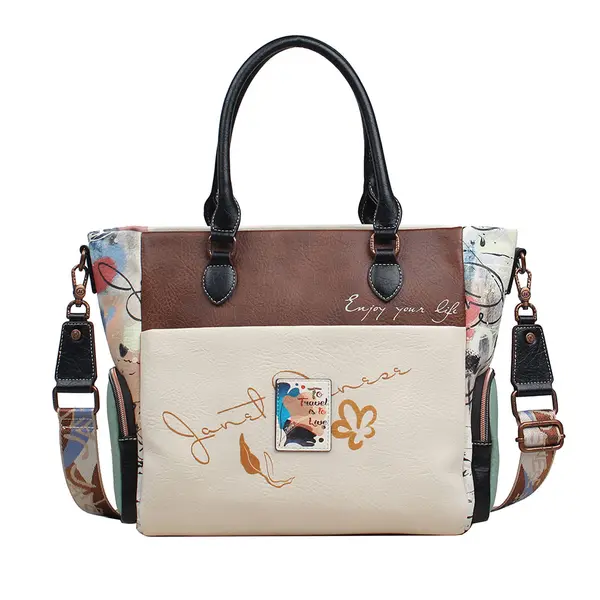 247328-EC Torba fashion Janet mini Growing in Spring FW25 39.5X14X28.5 cm J-123A P12