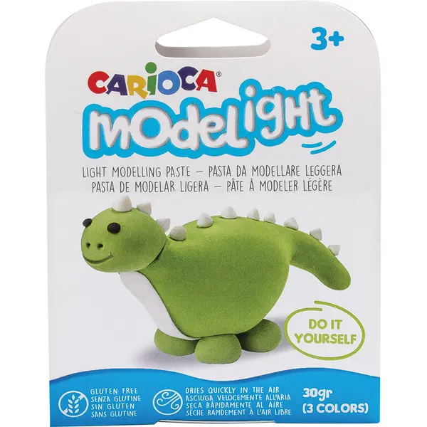 241376-EC Masa za modeliranje CARIOCA Animal dispL.sort (pingvin, patka, dino)P16/64 NETTO