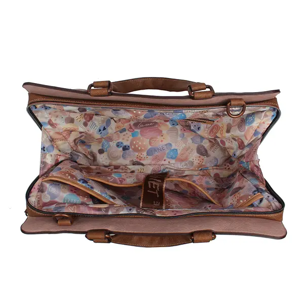 245967-EC Torba fashion poslovna Janet A tour of Rome 41x6,5x31 cm J-020B P20