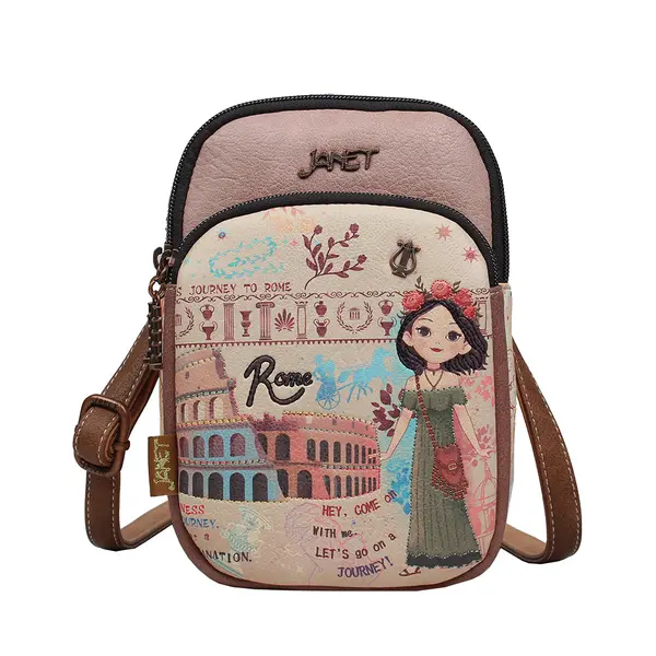 245974-EC Torba fashion Janet A tour of Rome 14x5x21 cm J-066A P80