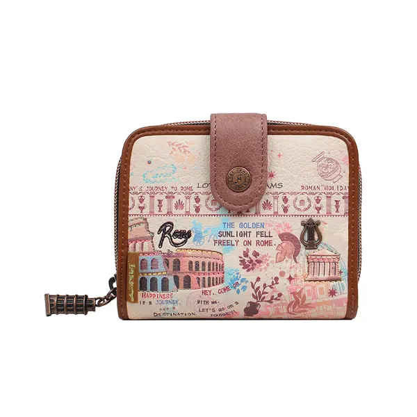 245989-EC Novčanik fashion Janet A tour of Rome 12,5x3x10cm JW-015A P60