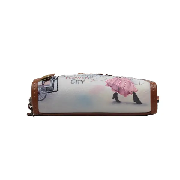 246000-EC Novčanik fashion Flowery city 10,5x3x9,5 cm JW-010A P60