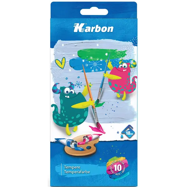 235233-EC Tempera 10/1 18ml KARBON alu tuba kartonska kutija P28