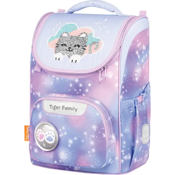 247778-EC Torba prv.anat. TIGER FAMILY Nature Quest 2.0 Kitty in Clouds(Sequins) P4