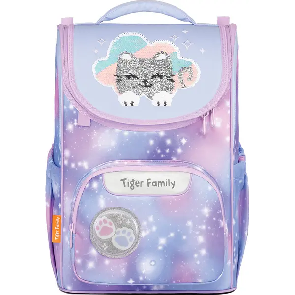 247778-EC Torba prv.anat. TIGER FAMILY Nature Quest 2.0 Kitty in Clouds(Sequins) P4