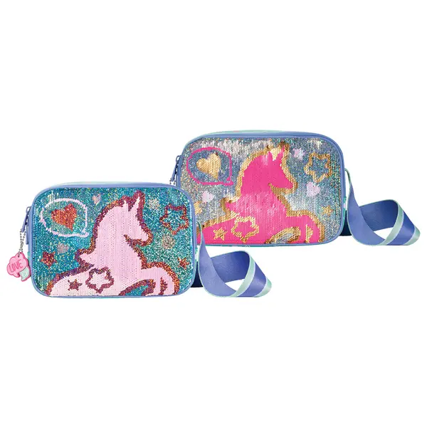 242929-EC Torbica na rame TIGER FAMILY Fun Time Unicorn Days P12 Netto