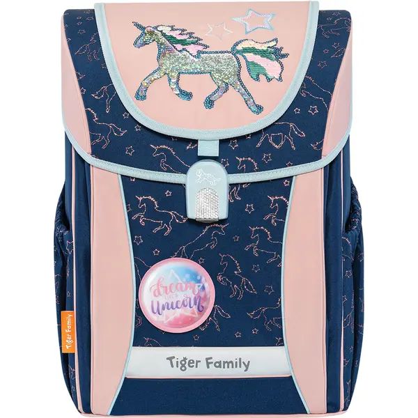 247785-EC Torba prv.anat. TIGER FAMILY Joy Shiny Unicorn(Sequins) P4