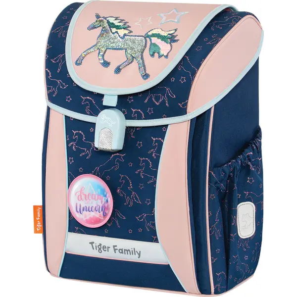 247785-EC Torba prv.anat. TIGER FAMILY Joy Shiny Unicorn(Sequins) P4