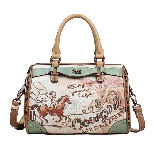248319-EC Torba fashion Janet SS26 Western Odyssey 28.5x15.5x20cm J-087E