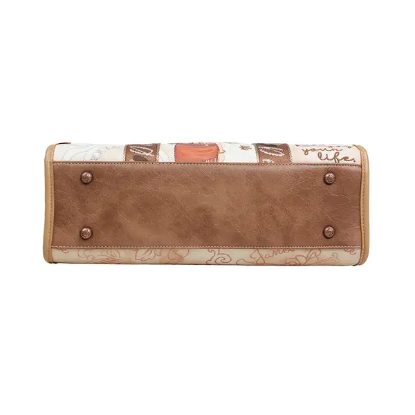 248327-EC Torba fashion Janet SS26 Western Odyssey 33.5x13x26cm J-175