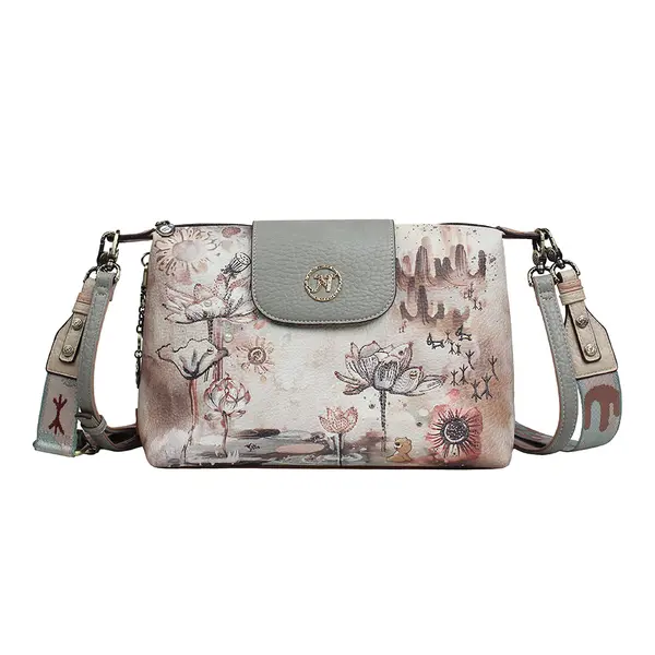248341-EC Torba fashion Janet SS26 Lotus Lover 28X12X25cm J-198