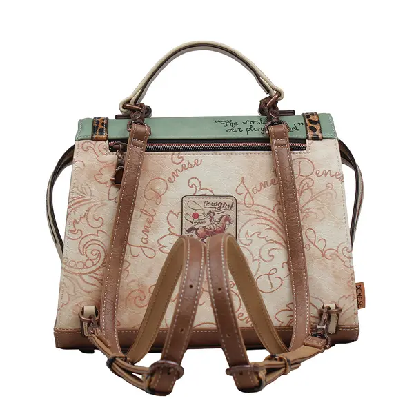 248370-EC Ruksak fashion Janet SS26 Western Odyssey 28.5x14x22.5cm J-169