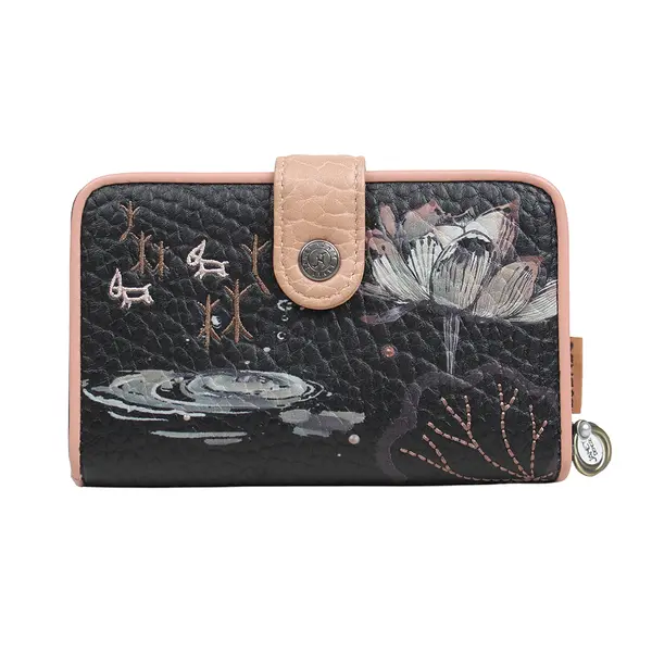 248374-EC Novčanik fashion Janet SS26 Lotus Lover 15.5x4x9.5cm JW-004H