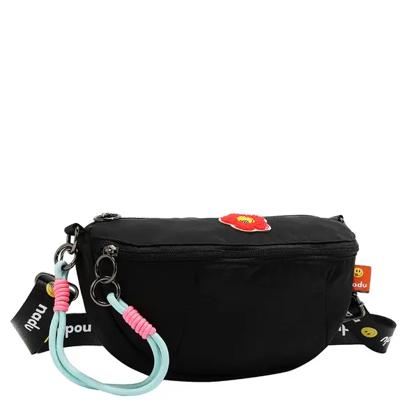 248418-EC Torba fashion NODUNADU Black SS26 29x16x6 NN1182 P24