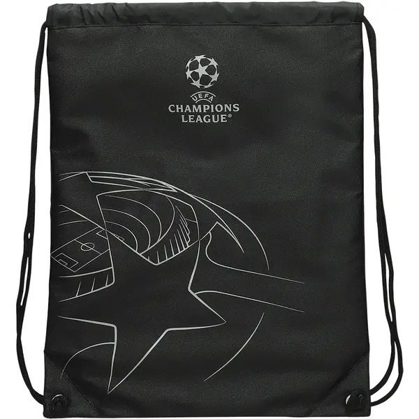 248589-EC Vrećica za papuče UEFA CL crna 531666 P100