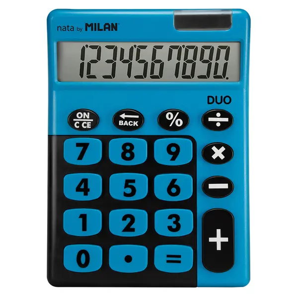 248855-EC Kalkulator MILAN stolni 10-tipki Duo sort P6/24