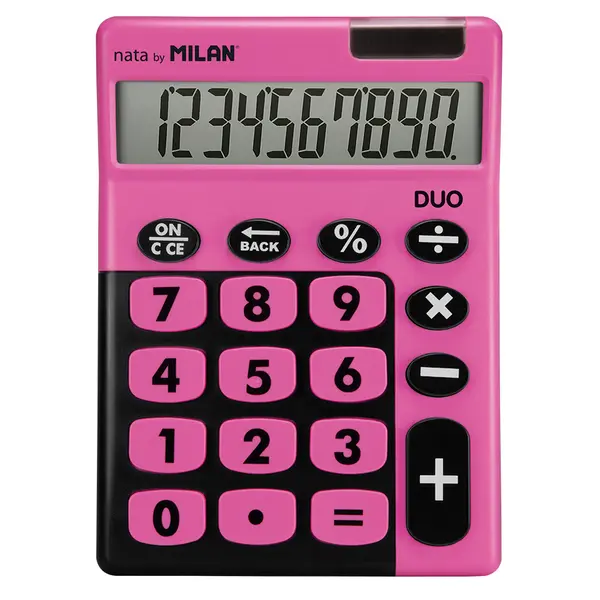248855-EC Kalkulator MILAN stolni 10-tipki Duo sort P6/24