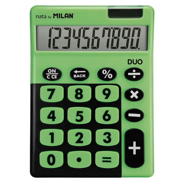 248855-EC Kalkulator MILAN stolni 10-tipki Duo sort P6/24