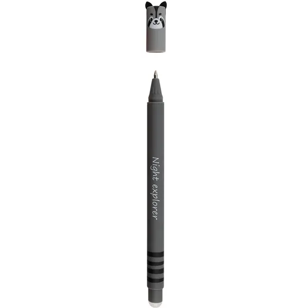 248751-EC Gel pen 0,7 piši briši EBERHARD FABER Erase it! Raccoon, plava P12/144