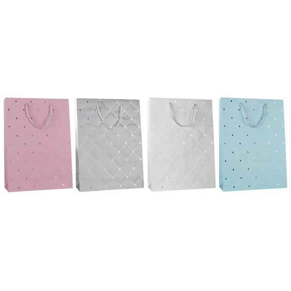 249249-EC Vrećica XL exclusive reljefna hot stamp folija DIAMOND 30x41,5x12 P12/180