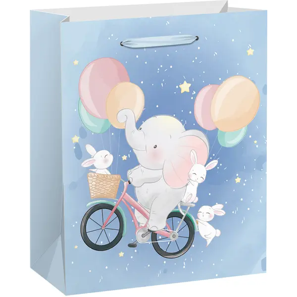 221121-EC Vrećica XL exclusive baby hot stamp folija 33x45x10 75146 P12/96