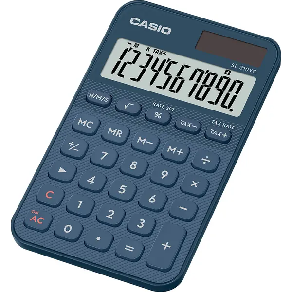 248466-EC Kalkulator CASIO SL-310 YC-NY plavi bls P10/100