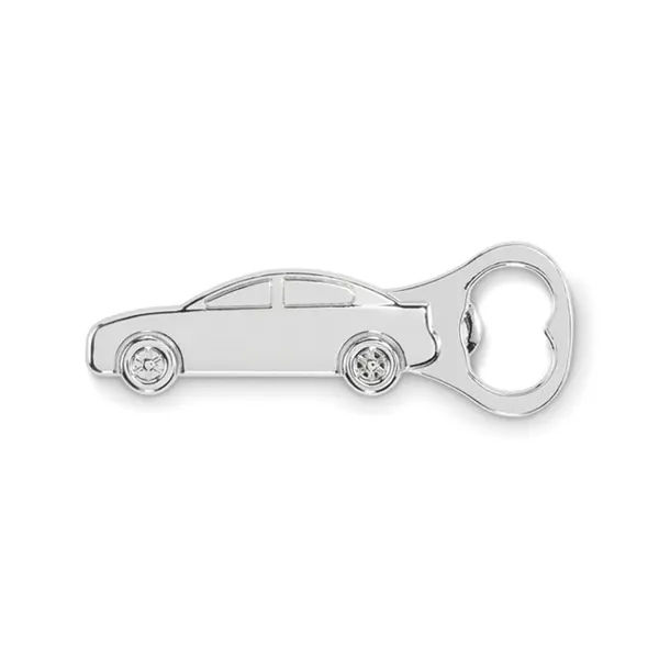 249827-EC Otvarač za boce metalni House  u obliku automobila