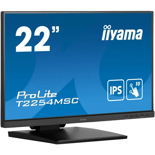 T2254MSC-B1AG Monitor LED 22" IIYAMA ProLite T2254MSC-B1AG,0 TP, Full HD, USB, kit (USB),black