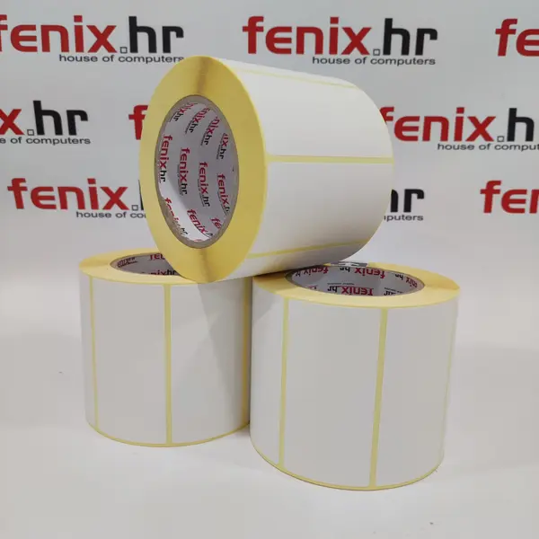 31 x 120 3000/3 FRIMPEKS ETIKETE samoljepive 31 x 120 - 3000 kom rola, Semi-gloss, fi76, troredna