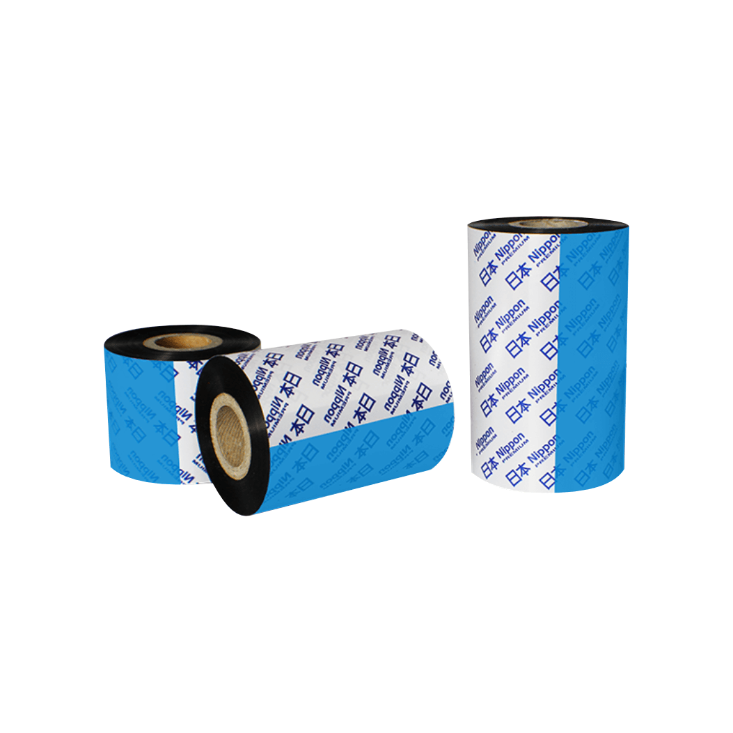 180223-2 Ribon WAX RESIN 55mm x 1100m, OUT/vanjski